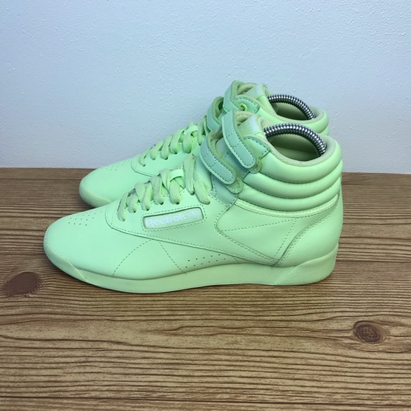 reebok lime green
